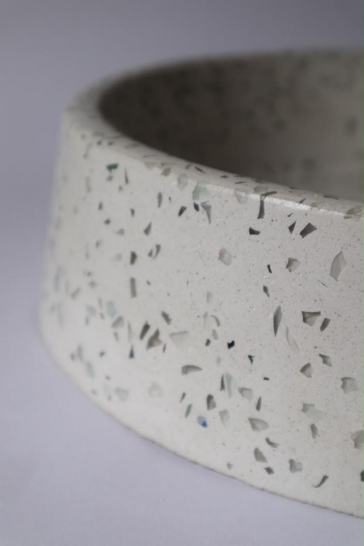 Detalle de la textura de una pieza artesanal